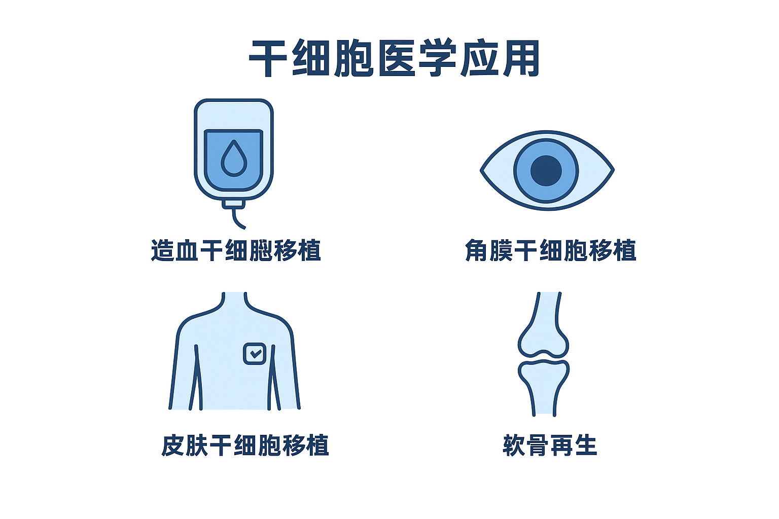 干细胞医学应用图